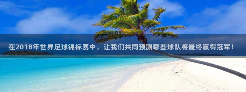 世界杯 2026：在2018年世界足球锦标赛中，让我们共同预测哪些球队将最终赢得冠军！